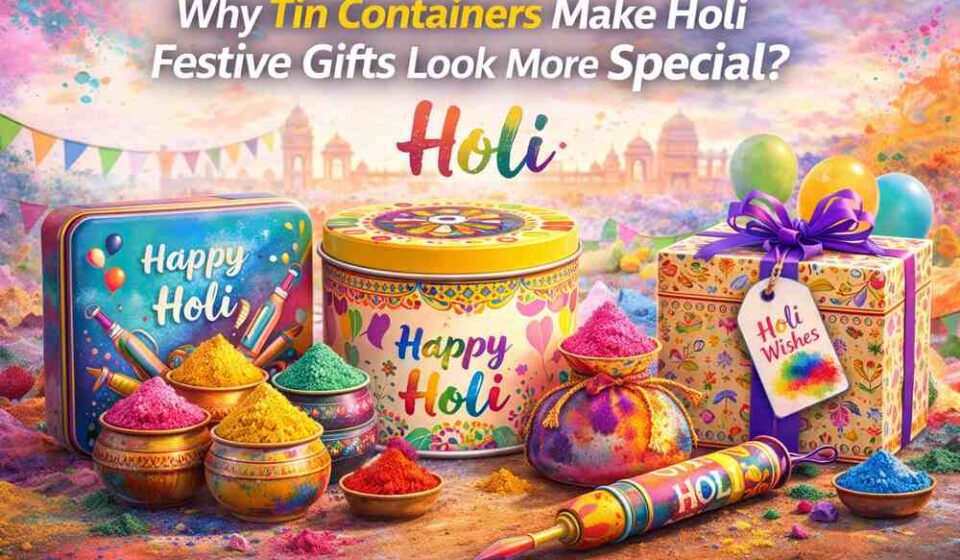 Why Tin Containers Make Holi Festive Gifts Look More Special