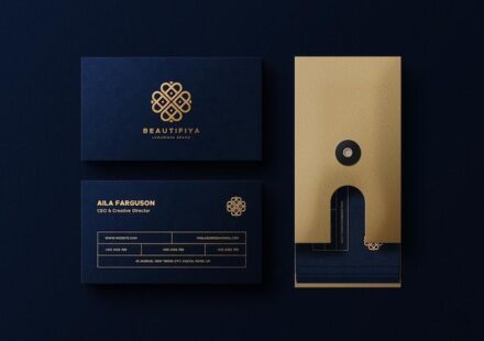 business card boxes with logos