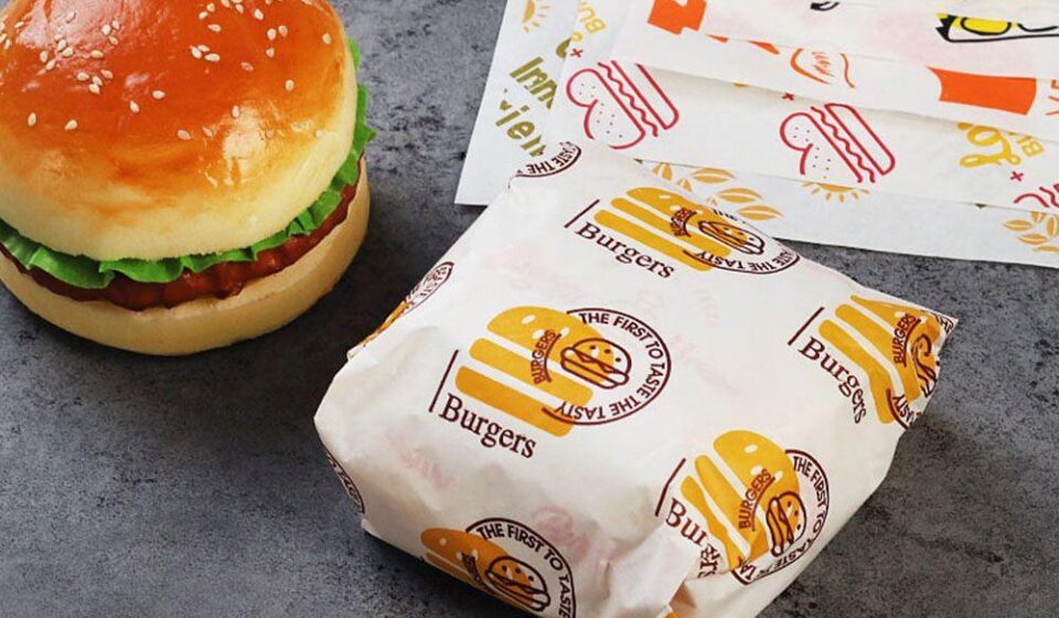 Custom Burger Paper