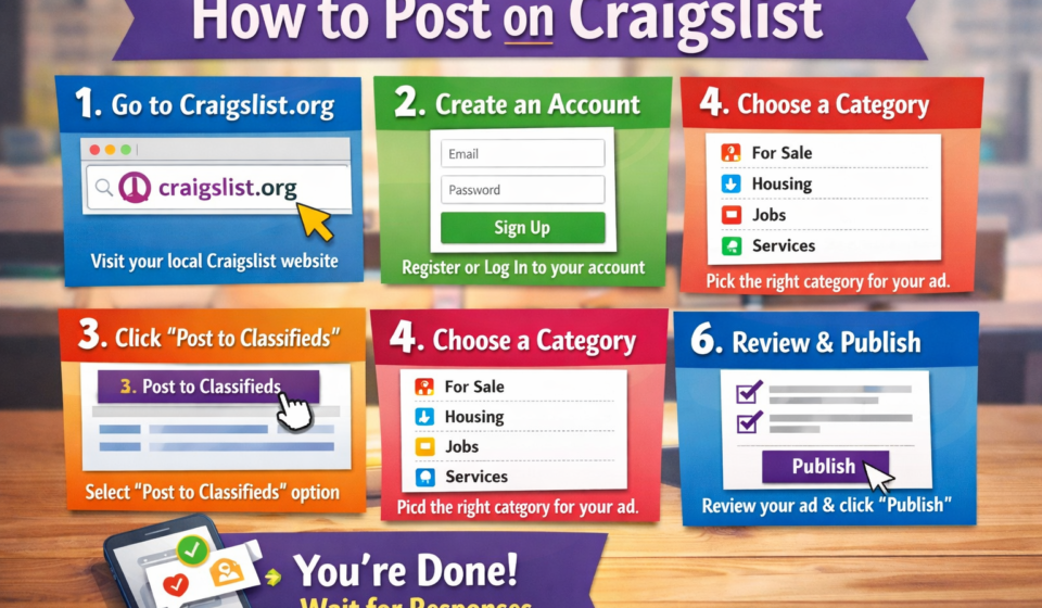 how to post on craigslist