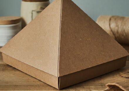 pyramid boxes with logo