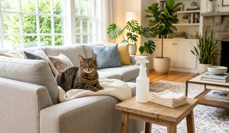 The Best Cat Urine Odor Eliminator That Tackles Stains, Smells, and Ear Mites in Cats Too