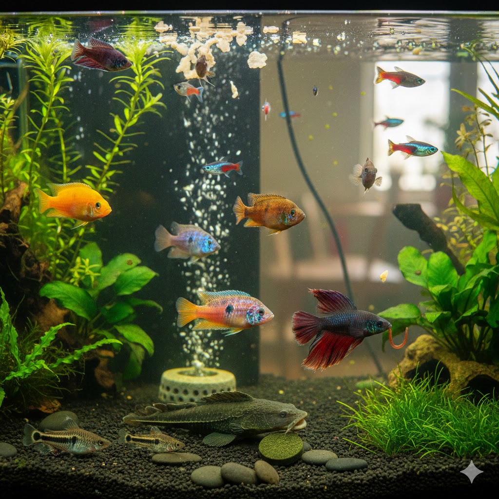 freshwater fish food