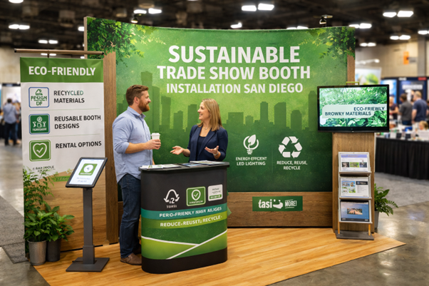 trade show booth installation San Diego
