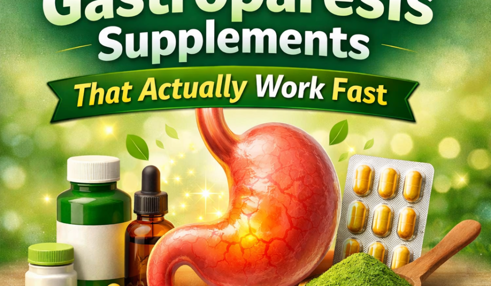 15 Powerful Gastroparesis Supplements That Actually Work Fast