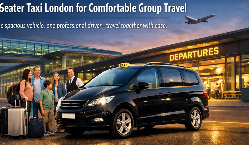 6 seater taxi london