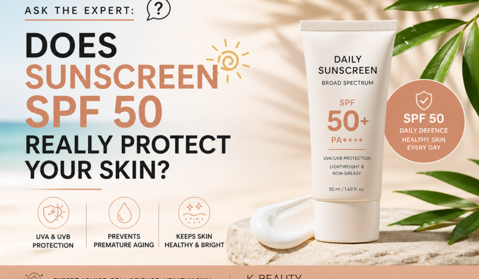 Ask the Expert Does Sunscreen SPF 50 Really Protect Your Skin