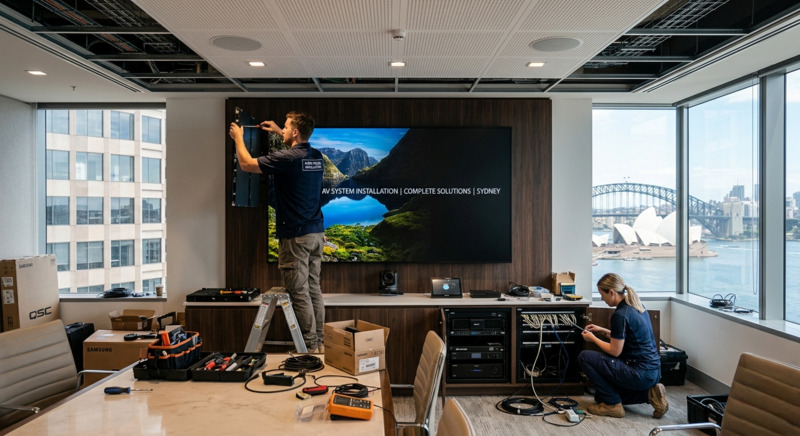 Audio Visual Installation Sydney