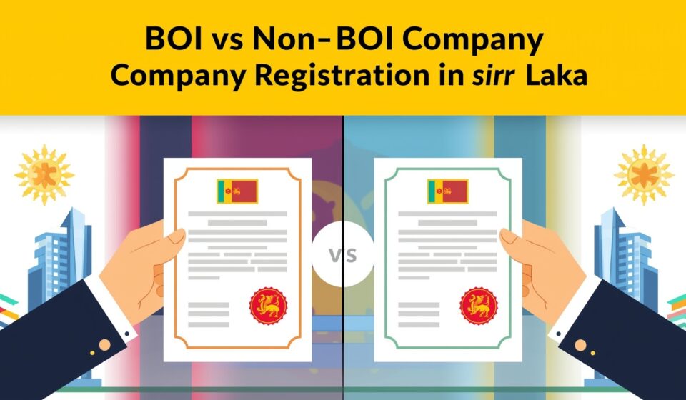 BOI vs Non-BOI Company Registration in Sri Lanka