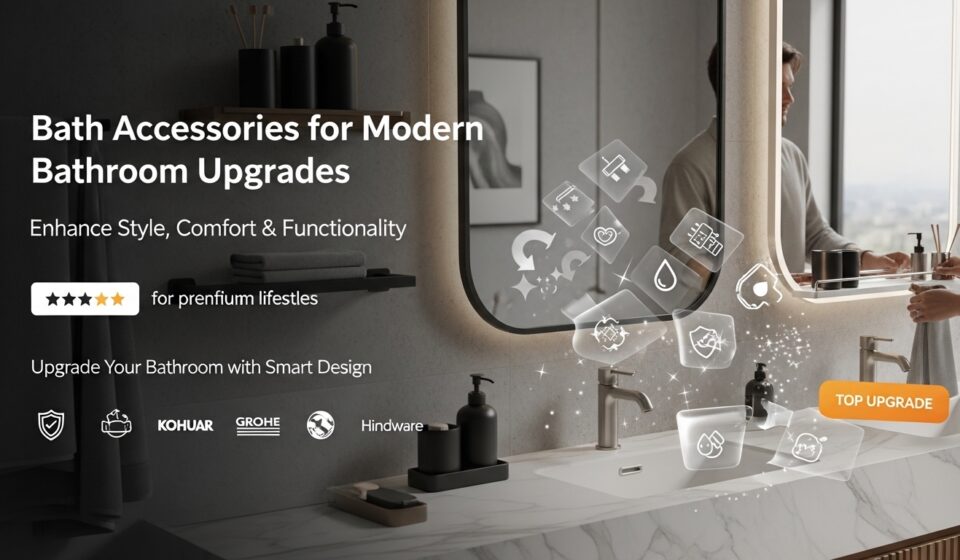 Bath Accessories for Modern Bathroom Upgrades