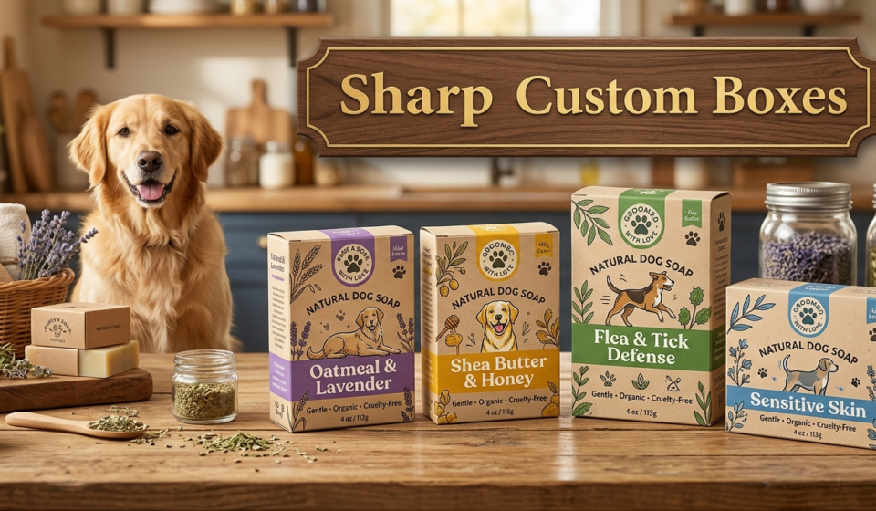 Custom Dog Soap Boxes