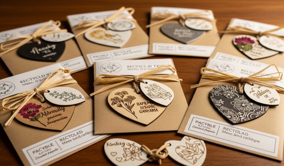 Custom Heart Tags