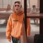 Lizze Broadway hoodie from Gen V Season 2 featuring a stylish casual design with hooded fleece fabric and modern streetwear look.