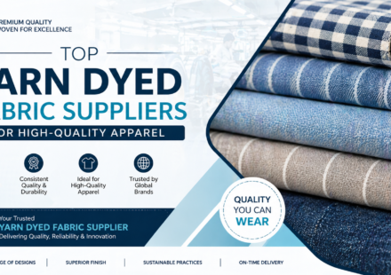 Top Yarn Dyed Fabric Suppliers for High-Quality Apparel