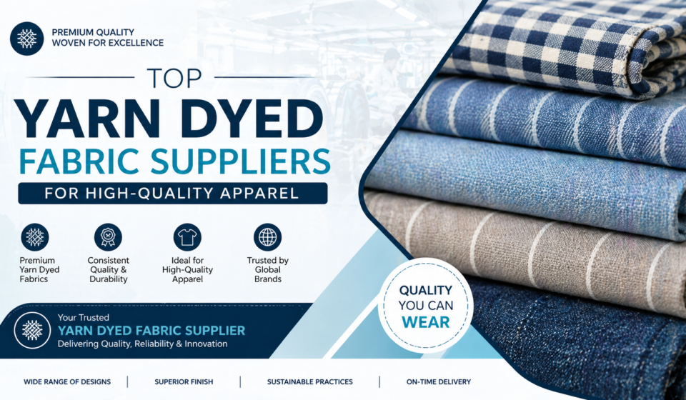 Top Yarn Dyed Fabric Suppliers for High-Quality Apparel