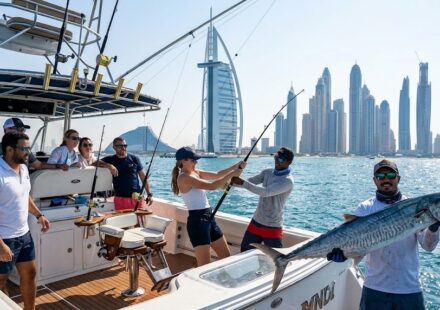 Charter fishing in Dubai