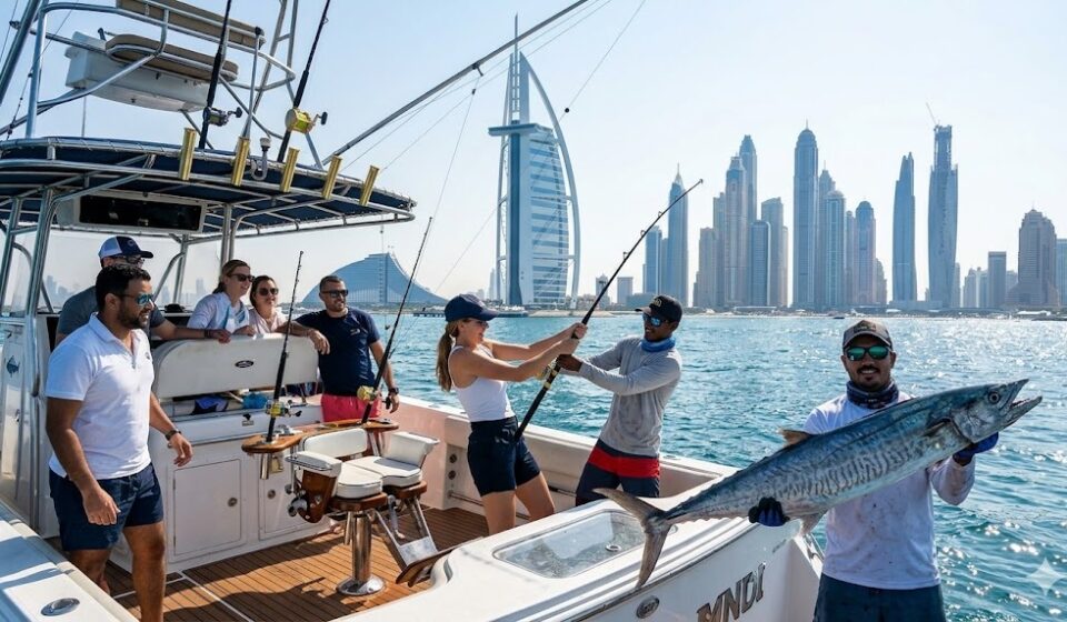 Charter fishing in Dubai