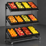 one sided fruit rack