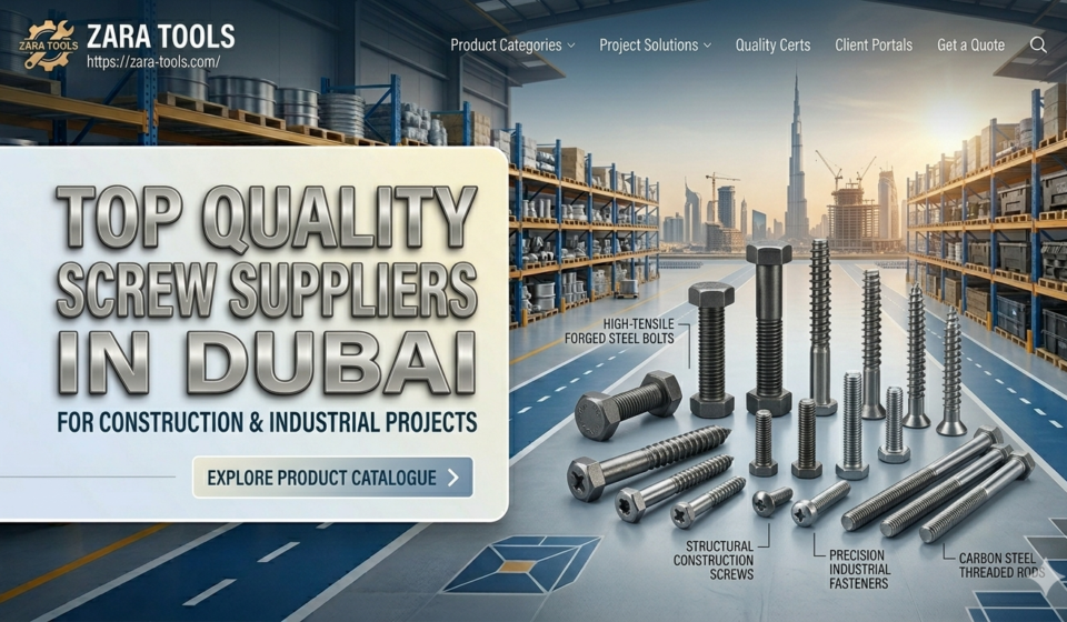 Top Quality Screw Suppliers in Dubai for Construction and Industrial Projects