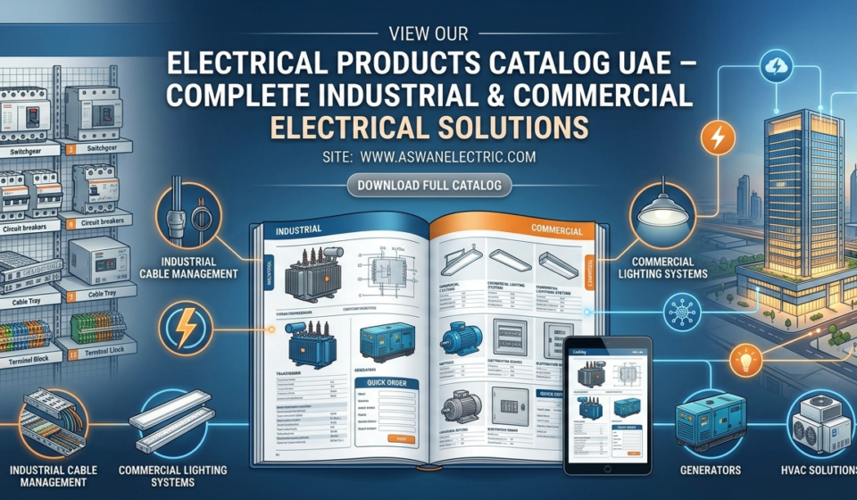 Electrical Products Catalog UAE – Complete Industrial & Commercial Electrical Solutions