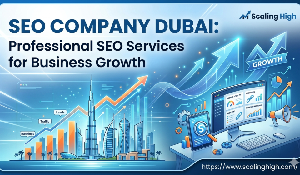 SEO Company Dubai: Professional SEO Services for Business Growth