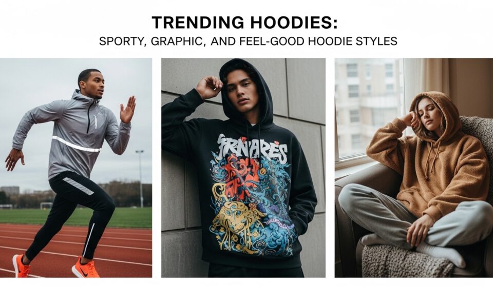 Trending Hoodies That Bring Sporty, Graphic, and Feel-Good Style