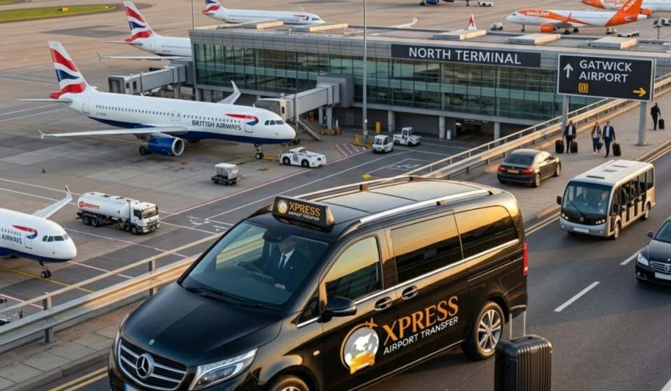 taxi from Gatwick Airport to Hampstead