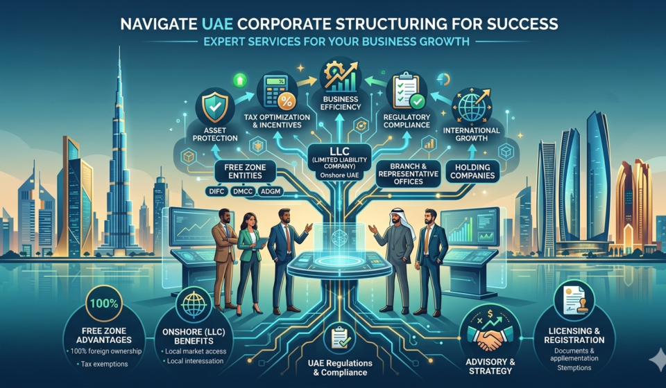 corporate structuring services UAE