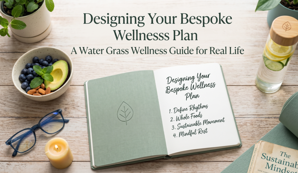 Designing Your Bespoke Wellness Plan: A Water Grass Wellness Guide for Real Life