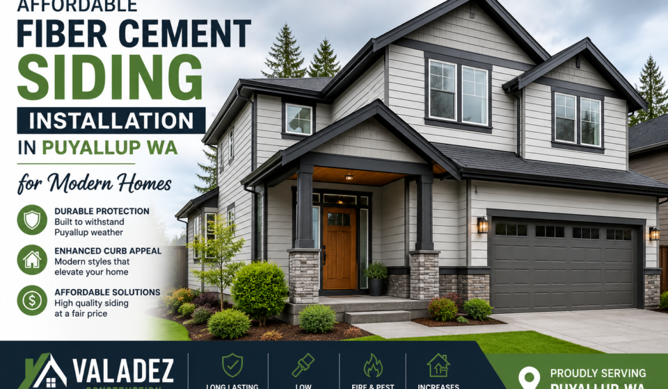 Fiber Cement Siding Installation