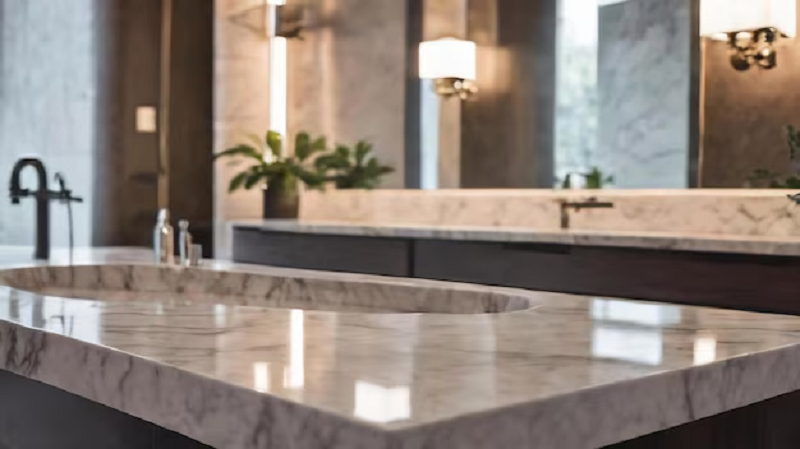 grey marble worktops