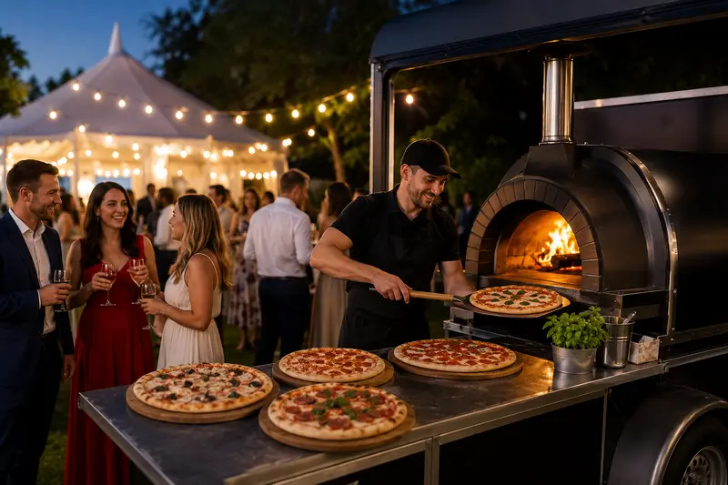 mobile pizza catering Melbourne