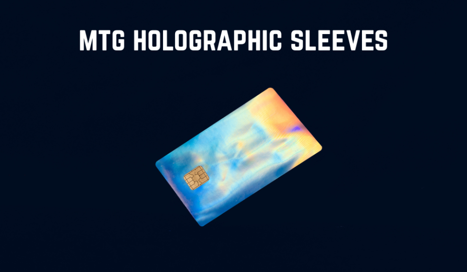 mtg holographic sleeves