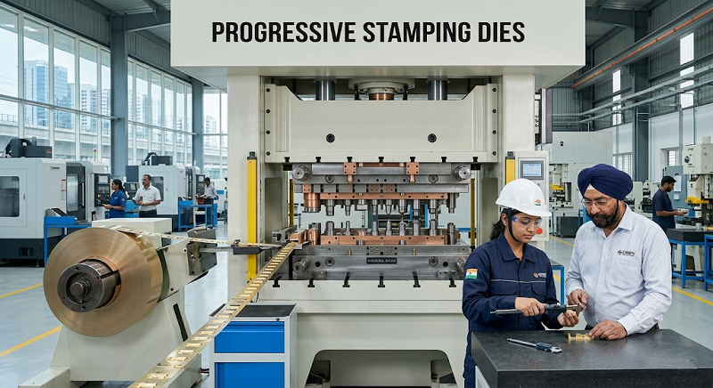 progressive stamping dies