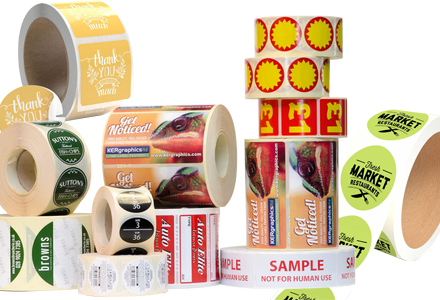Custom Stickers & Labels for Packaging Solutions Brand