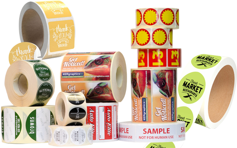 Custom Stickers & Labels for Packaging Solutions Brand
