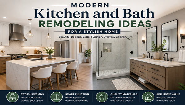 Modern kitchen and bath ideas