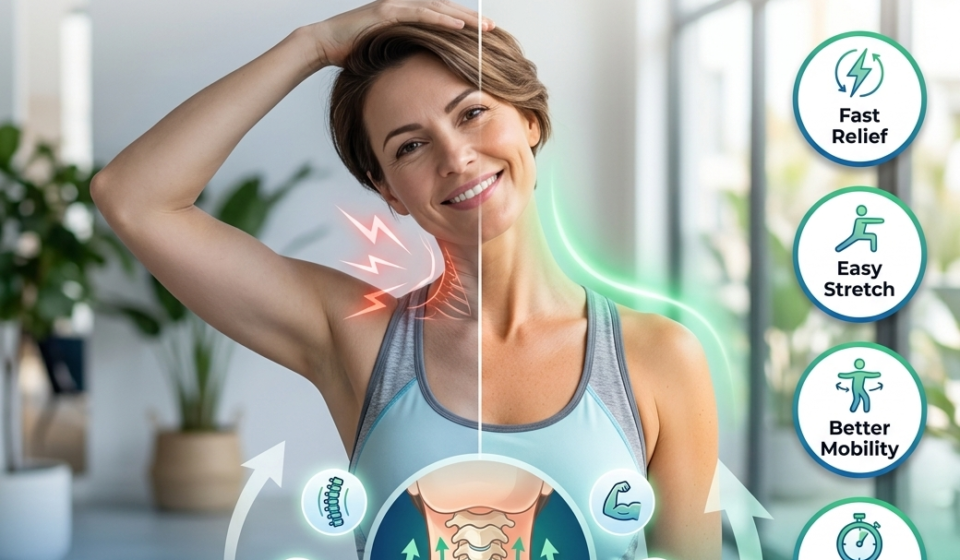 Neck Pain Relief in 60 Seconds Using This Simple Trick