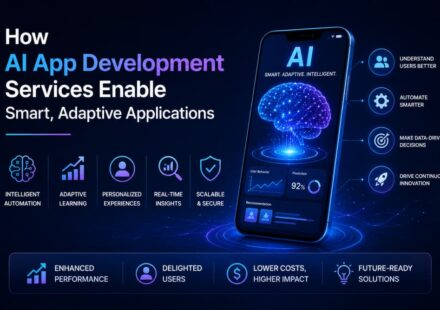enable smart applications with AI app development services