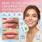 how to fix severely chapped lips overnight