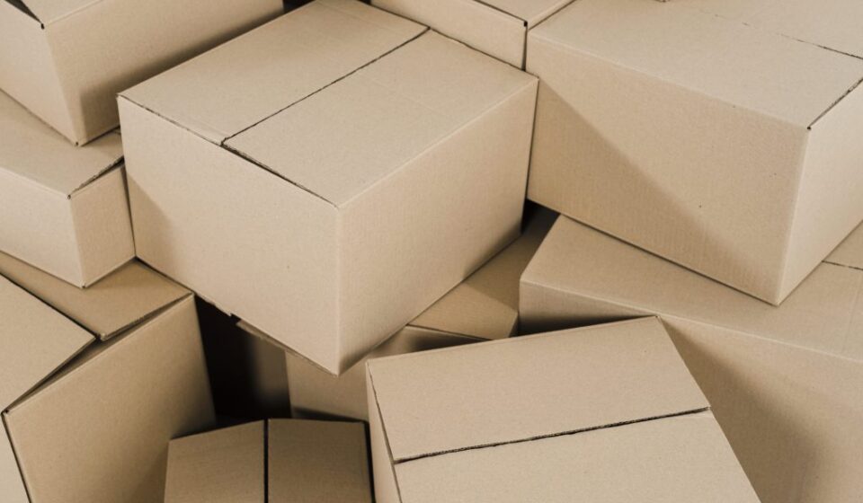 Cardboard Boxes Giza stacked for reliable product packaging and shipping solutions