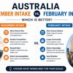 Australia November Intake vs. February Intake