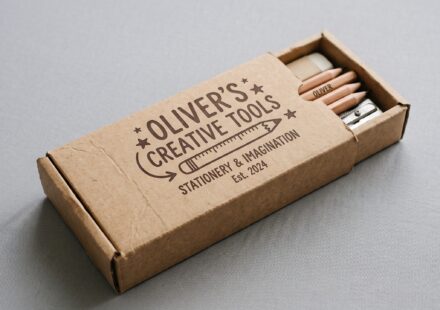 custom cardboard pencil boxes