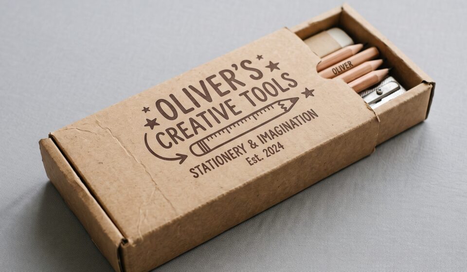 custom cardboard pencil boxes