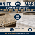 Granite vs marble countertop comparison