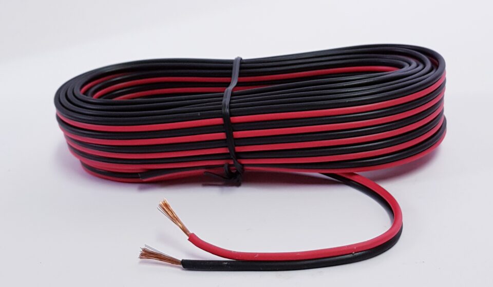 Red Black Speaker Cable