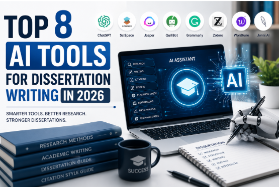 Top 8 AI Tools for Dissertation Writing