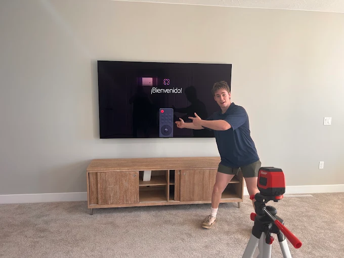 Clean TV Wall Setup