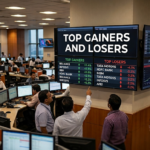 Top gainers and losers