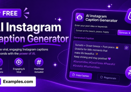 Free Instagram caption generator for writing better captions